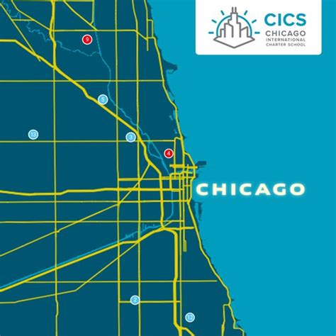 Map of Chicago Schools | Illustration or graphics contest