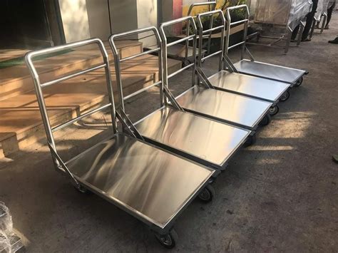 Stainless Steel Material Handling Trolleys At Rs Kitchen