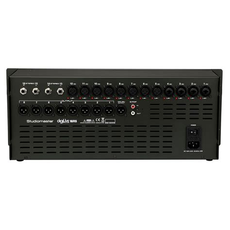 Studiomaster Digilive 16 Rs 16 Channel Rack Mount Digital Mixing