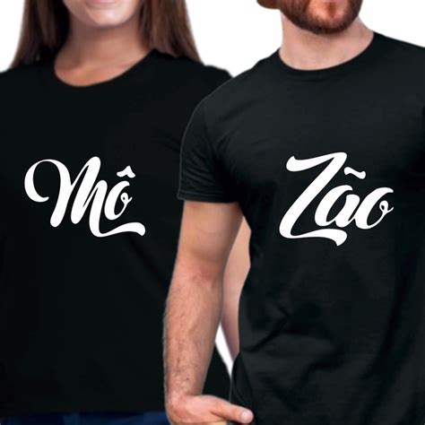 Kit Moz O Conjunto Camisetas De Casal Shopee Brasil