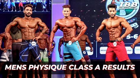 Men S Physique Category A Results Ihff Sheru Classic Pro Qualifier