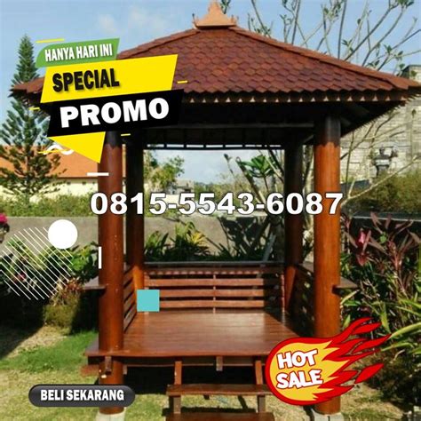 Bahan Kayu Tua Wacall 082337778295 Jual Gazebo Kayu Jati