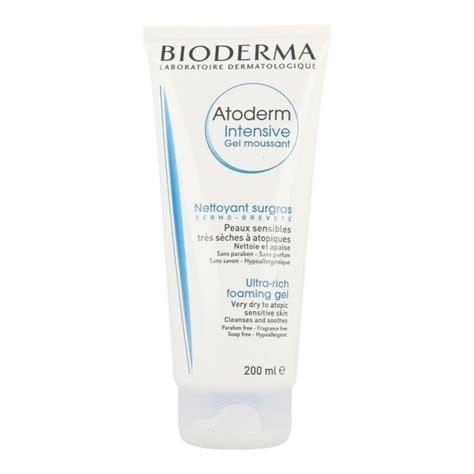 Bioderma Atoderm Intensive Gel Moussant Nettoyant Surgras Ml