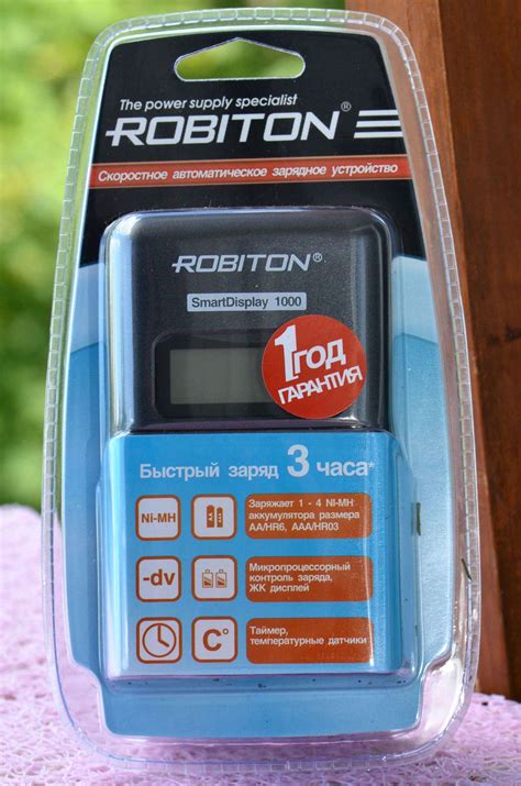 Зарядное устройство Robiton Smart Display 1000 LCD — купить в интернет ...