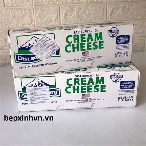 Cream Cheese Cascade Dairy 1,36kg – bepxinhvn