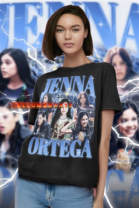 Jenna Ortega Vintage Shirt Jenna Ortega Homage Tshirt Jenna Ortega Fan Tees Jenna Ortega