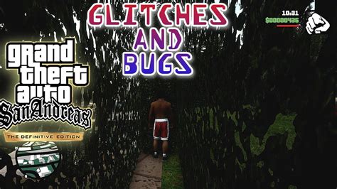 Gta Trilogy Definitive Edition San Andreas Bugs And Glitches Funny