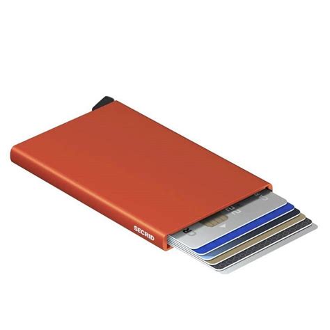 Secrid Porte Carte Cardprotector Orange