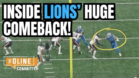 Film Review Detroit Lions Complete Huge Comeback Against Chicago Bears