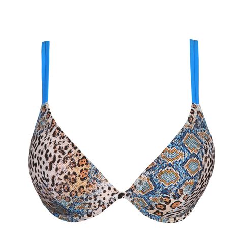 Bikini Top Overdele Marie Jo Minorca Push Up Bikini Sunny Cloud