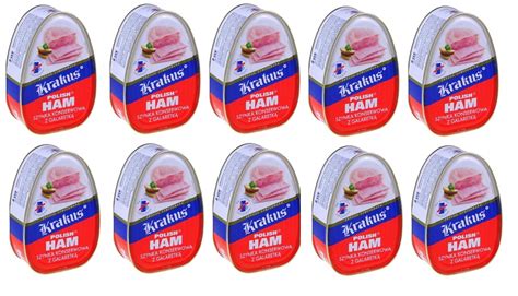 Szynka Polish Ham 455 g Krakus x 10 sztuk Przetwory mięsne