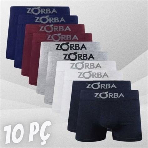 Encerrada Kit Cuecas Box Boxer Zorba Adulto Promo Es Do Dia