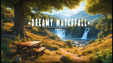 Dreamy Waterfall Lofi Keep You Safe Calm Your Mind With Lofi Hip