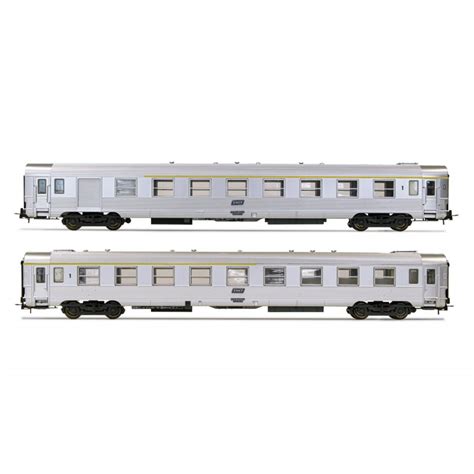 Set Cars Dev Inox A A Sncf By Jouef Hj