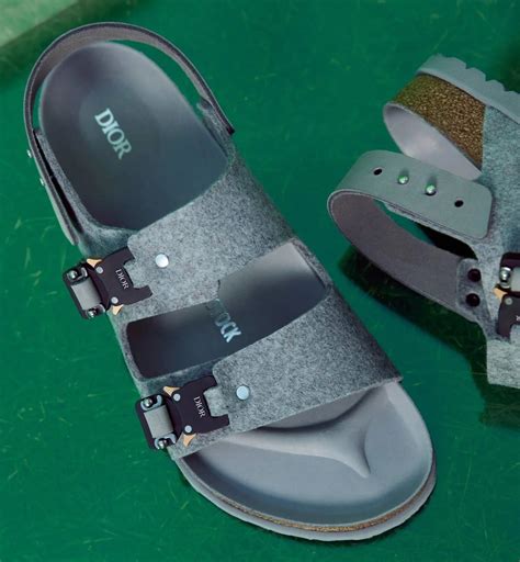 Les sandales Dior de Birkenstock sont là KULTT