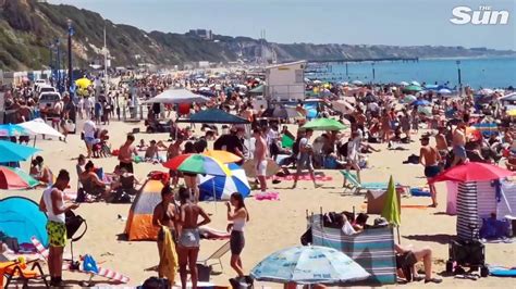 Bournemouth Beach Major Incident Declared As Crowds Flock To Sunshine