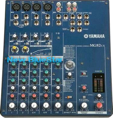 Jual Mixer Yamaha MG 82 CX 8Channel Di Lapak NEw BlueStar Bukalapak