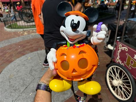 Halloween Mickey Popcorn Bucket Comes To Disneyland Disney By Mark