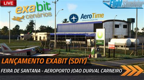 Msfs Lan Amento Exabit Aeroporto Gov Jo O Durval Carneiro Sdiy