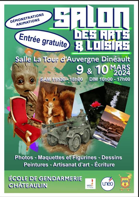 Salon Des Arts Et Loisirs 9 Et 10 Mars 2024 Mairie De Dineault