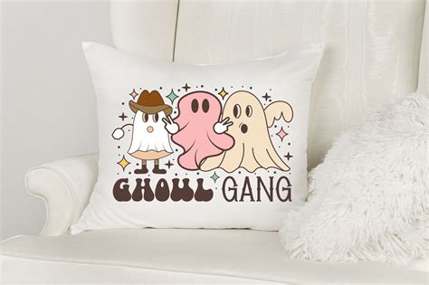 Ghoul Gang Retro Halloween Sublimation By Craftlabsvg Thehungryjpeg