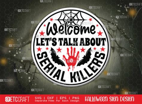 95 Serial Killers Svg Designs Graphics