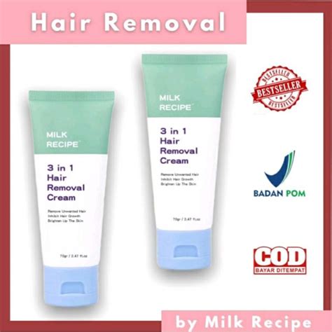 Jual Bellova Milk Recipe In Hair Removal Cream Krim Penghilang