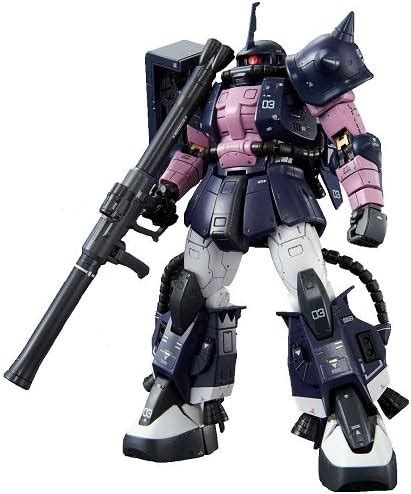 Bandai Rg Ms R A Zaku Ii High Mobility Type Black Tri Stars