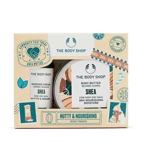 The Body Shop Shea Butter Gift Set Beauty Personal Care Bath Body