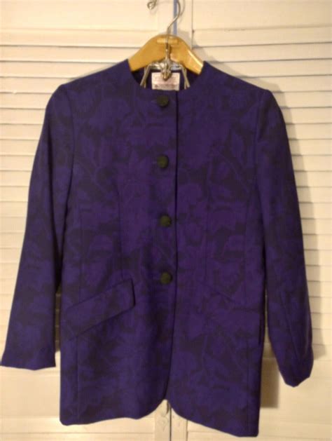 Vintage Pendleton Womens Suit Virgin Wool Jacket Gem