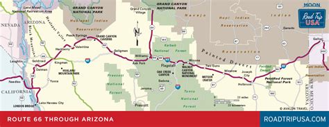 trip planner historic route   arizona road trip usa