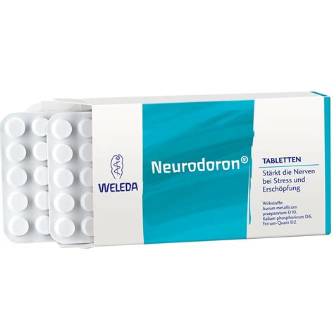 Weleda Neurodoron Tabletten 80 St Shop Apotheke