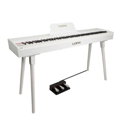 White Semi Weighted 88 Keys Digital Piano | Kadence.in