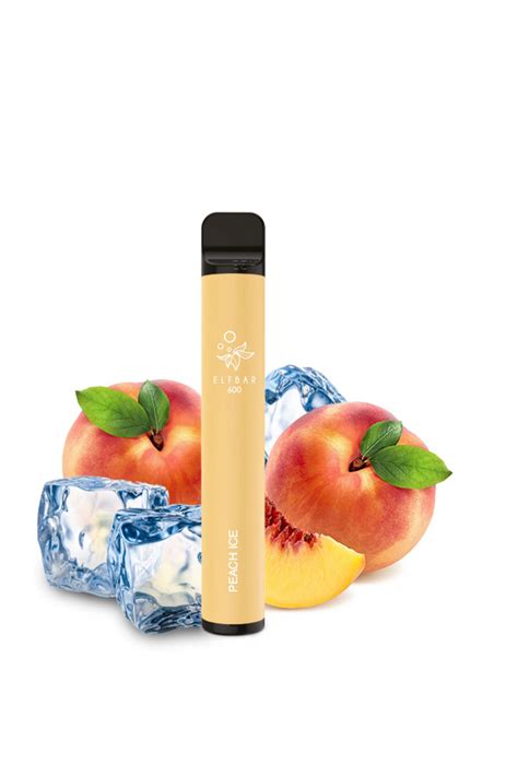 Elf Bar 600 20mg Ml Peach Ice Ocean Hookah Wholesale