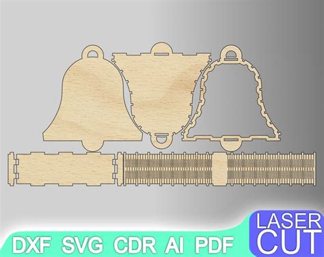 Laser Cut Box Laser Cut Files Svg Dxf Cdr Vector Plans Etsy