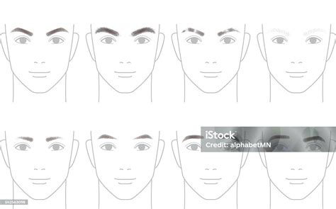 eyebrow shapes  men