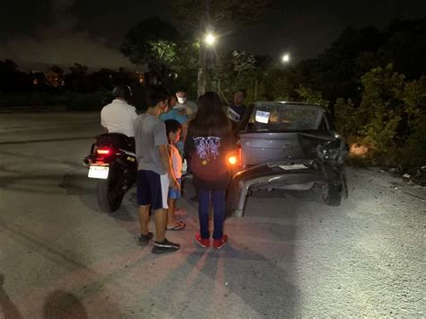 DOS ACCIDENTES VEHICULARES OCURRIDOS EN CANCÚN Sol Quintana Roo