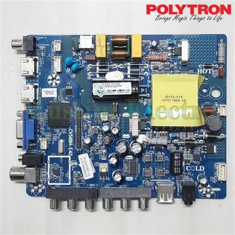 Jual Mainboard Led Tv Polytron Pld T Di Lapak Muslim Electro