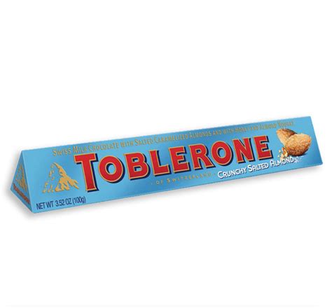 TOBLERONE BAR - MILK W/ CRUNCHY SALTED ALMOND « redstonefoods.com