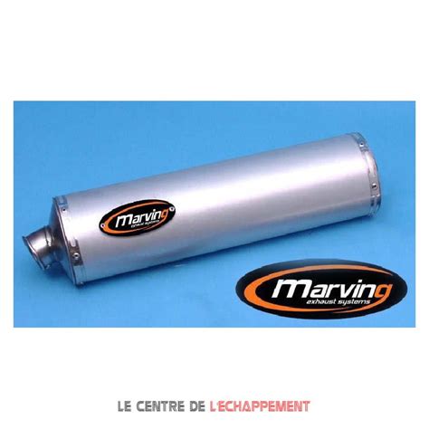 Silencieux MARVING Superline Big Ovale Suzuki GSX 750 F 1998 2004