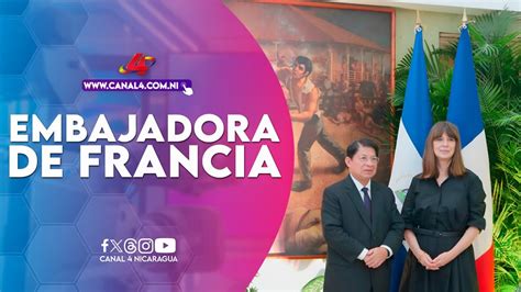 Nicaragua Recibe Copias De Estilo Que Acreditan A Nueva Embajadora De