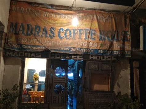 MADRAS COFFEE HOUSE Nuova Delhi Madras Coffee House Connaught Circus