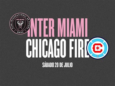 Inter Miami vs Chicago, por la MLS: día, hora, cómo verlo por TV :: Olé