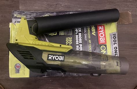 Ryobi P21081vnm 280 Cfm 18 Volt Cordless Leaf Blower Tool Only 46396015501 Ebay