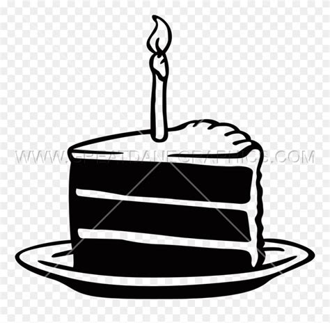 Birthday Cake Slice - Birthday Cake Slice Svg Clipart (#5277489 ...