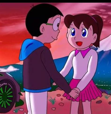 Nobita Shizuka Love Wallpaper Cartoon Love Photo Animated Love