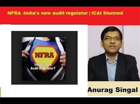 Nfra India S New Audit Regulator Icai Stunned Nfra Vs Icai Youtube