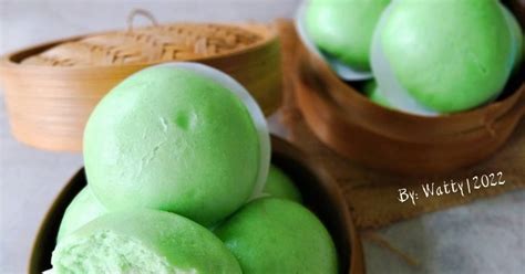 Resep Bakpao Pandan Isi Cokelat Oleh Watty Cookpad