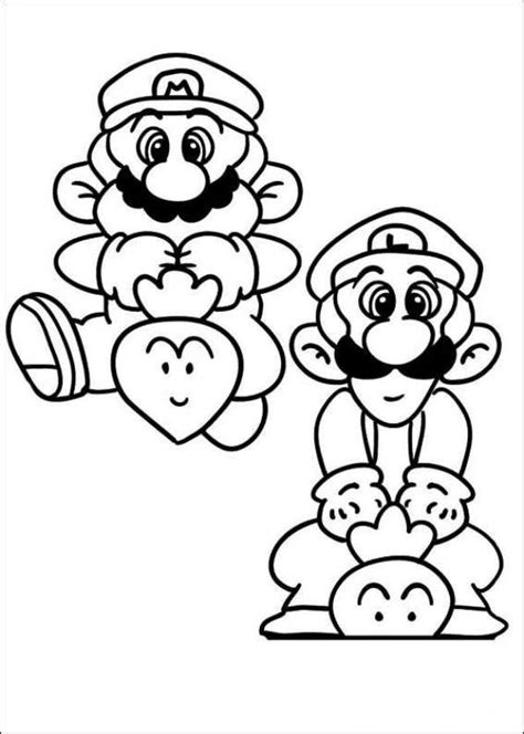 47 Disegni Di Super Mario Bros Da Colorare PianetaBambini It