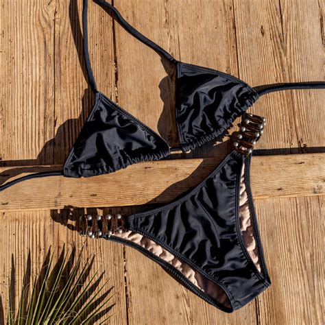 Negro Bikini Fishkiss Swimwear